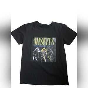 VTG 80'S MISFITS in Concert Jem and the Holograms screen print short sleeve TEE
